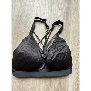 Victoria's Secret, Victoria Sport, Black Sports Bra, 34DD, Adjustable Strap